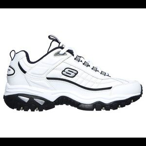 Skechers Energy (White/Navy)